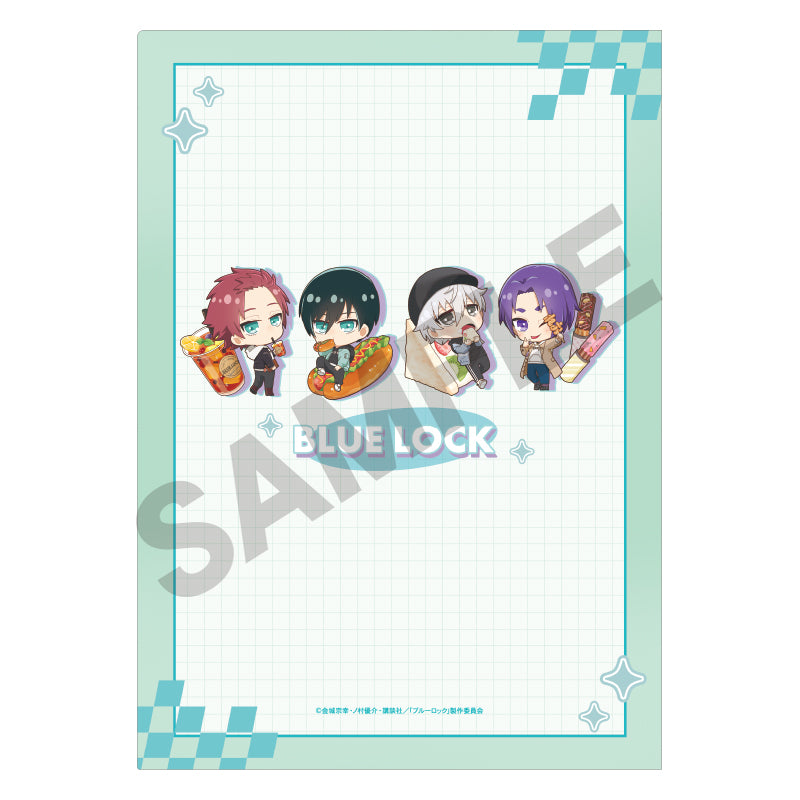 ブルーロック_シングルクリアファイル ミント きゃらペコパーカー