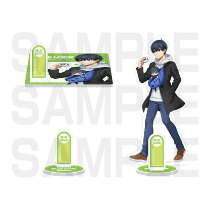 ブルーロック_アクリルスタンドプロップス 食べ歩き (潔世一)