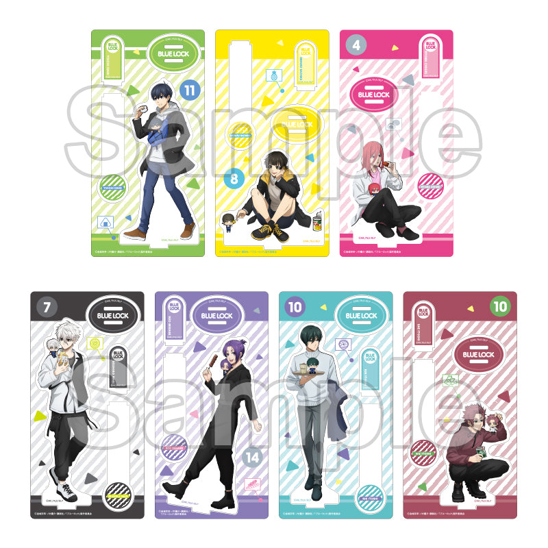 ブルーロック_アクリルスタンドプロップス 食べ歩き (蜂楽廻)