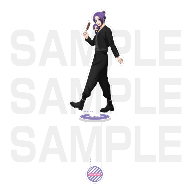 ブルーロック_アクリルスタンドプロップス 食べ歩き (御影玲王)