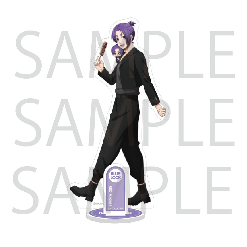 ブルーロック_アクリルスタンドプロップス 食べ歩き (御影玲王)