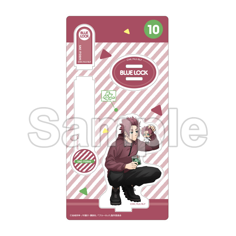 ブルーロック_アクリルスタンドプロップス 食べ歩き (糸師冴)