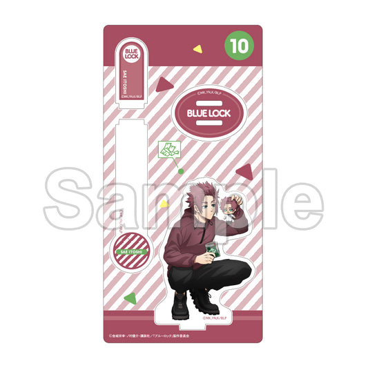 ブルーロック_アクリルスタンドプロップス 食べ歩き (糸師冴)