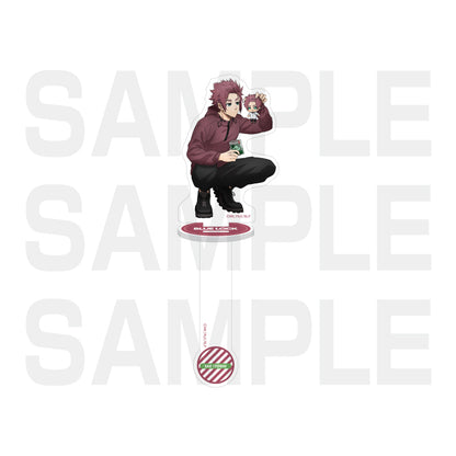 ブルーロック_アクリルスタンドプロップス 食べ歩き (糸師冴)