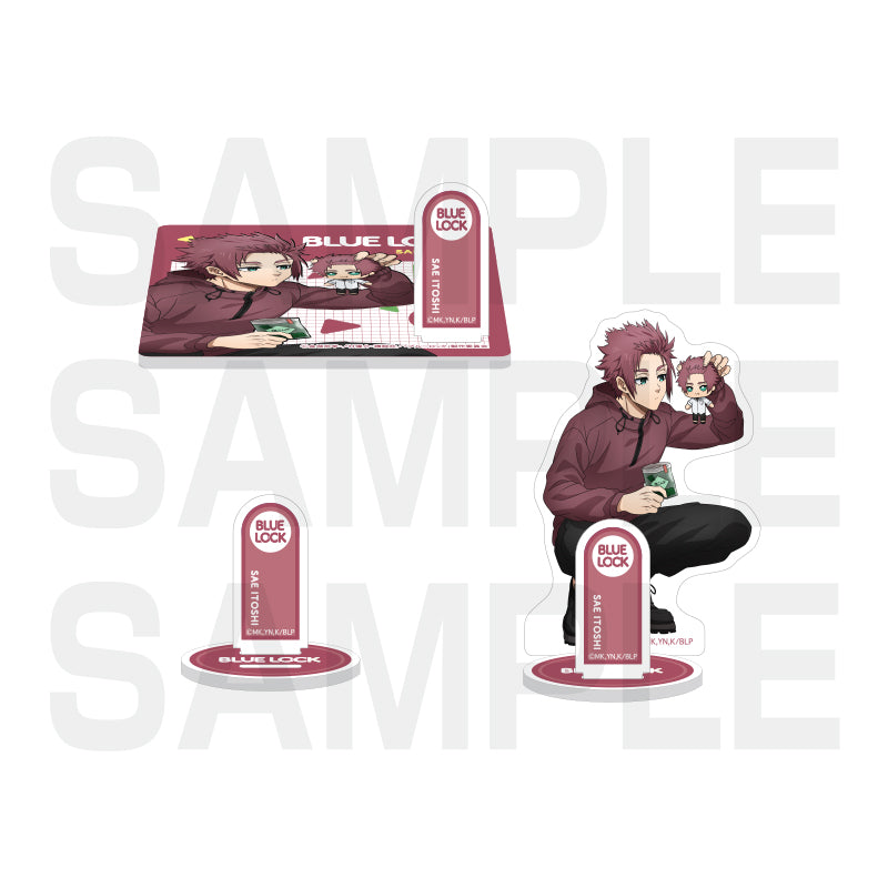 ブルーロック_アクリルスタンドプロップス 食べ歩き (糸師冴)