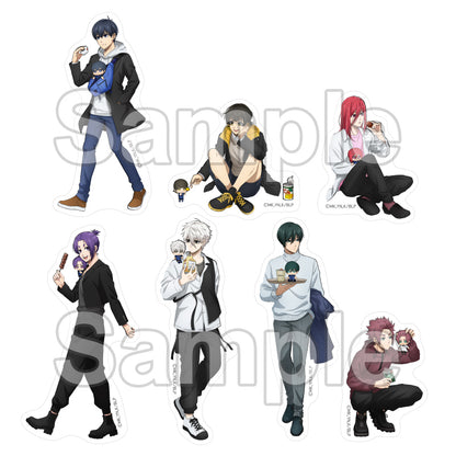 ブルーロック_ステッカー 食べ歩き (凪誠士郎)