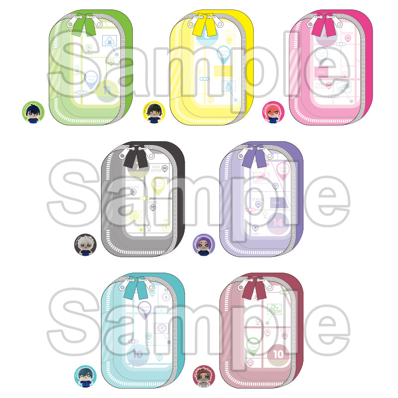 ブルーロック_ぬいポーチ ミニミニ缶バッジ付き 食べ歩き (潔世一)