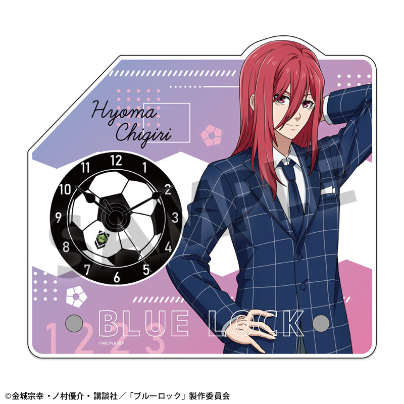 ブルーロック_描き下ろしアクリル時計 千切豹馬