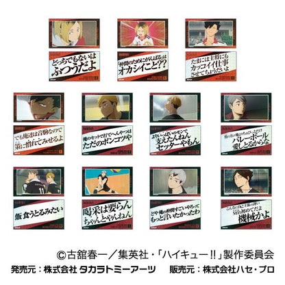 ハイキュー!!_キラッとメモリーカットステッカー 音駒高校・稲荷崎高校BOX