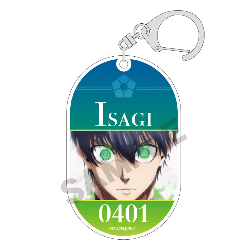 ブルーロック_ロッカータグ風トレーディングアクリルキーホルダー　【コンプリートBOX】
