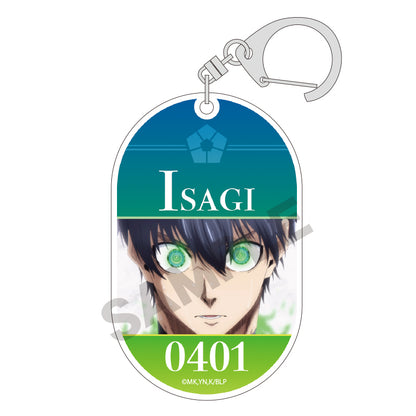ブルーロック_ロッカータグ風トレーディングアクリルキーホルダー　【コンプリートBOX】