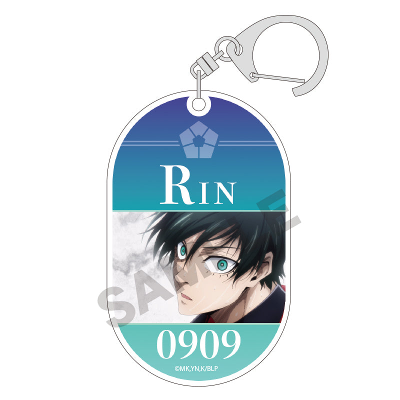 ブルーロック_ロッカータグ風トレーディングアクリルキーホルダー　【コンプリートBOX】