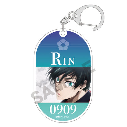 ブルーロック_ロッカータグ風トレーディングアクリルキーホルダー　【コンプリートBOX】