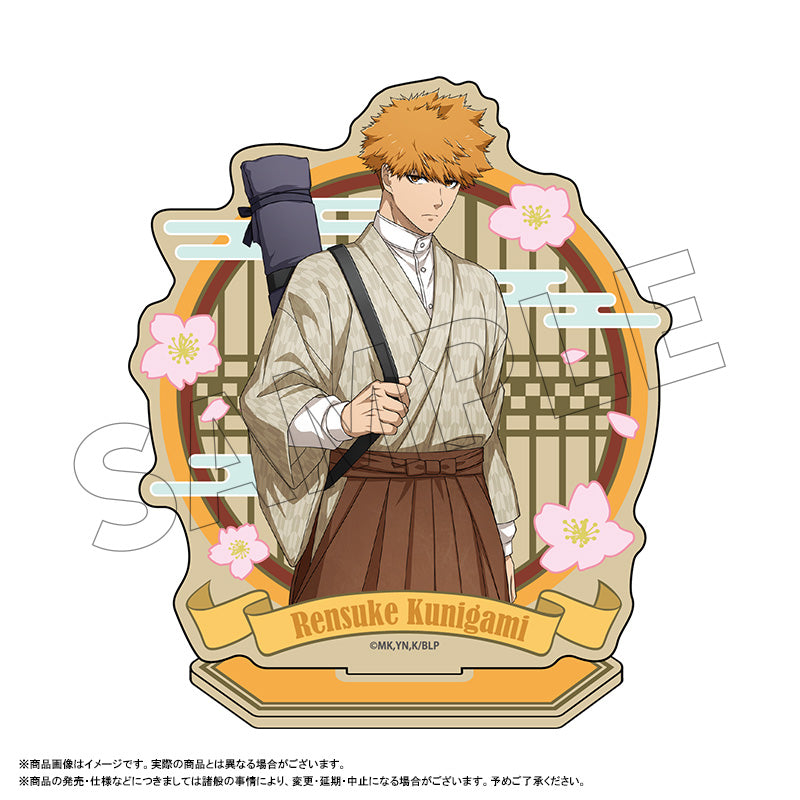 ブルーロック_レトロモダン 木製スタンド 國神 錬介