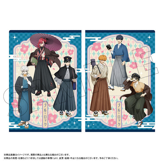 ブルーロック_レトロモダン 和風クリアファイル