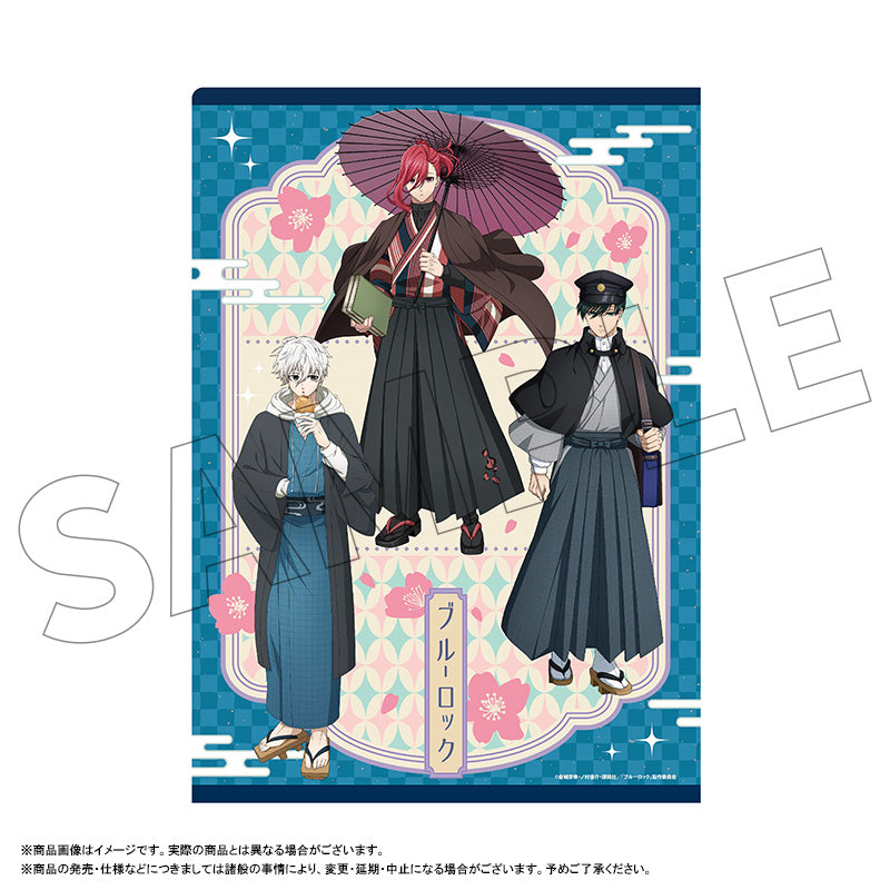 ブルーロック_レトロモダン 和風クリアファイル