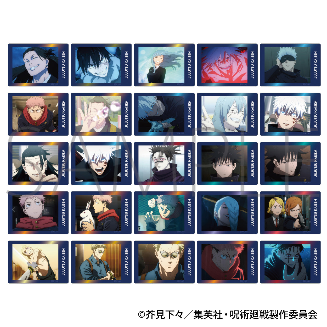 呪術廻戦　第2期_ぱしゃこれ クリアVer. ／第2弾 -渋谷事変-　【BOX／10パック入り】