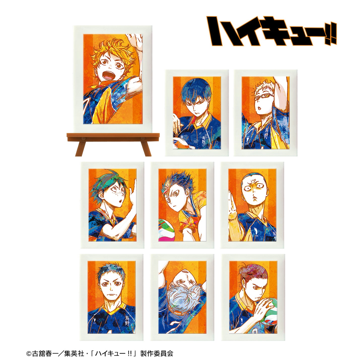 ハイキュー!!_ トレーディング Ani-Art 第2弾 ミニアートフレーム(単位/BOX)【コンプリートBOX】