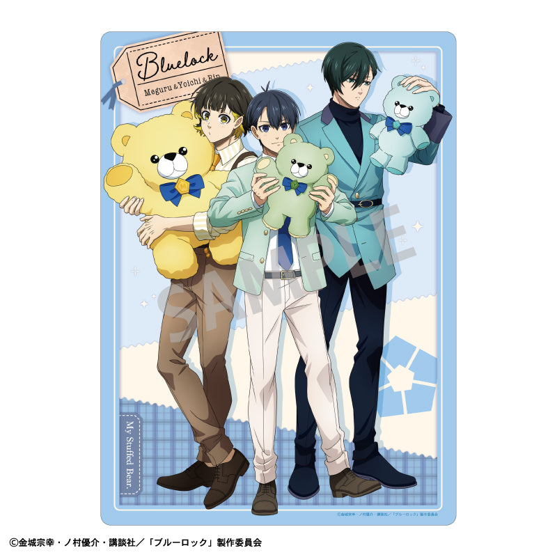 ブルーロック_下敷き_A_テディベア