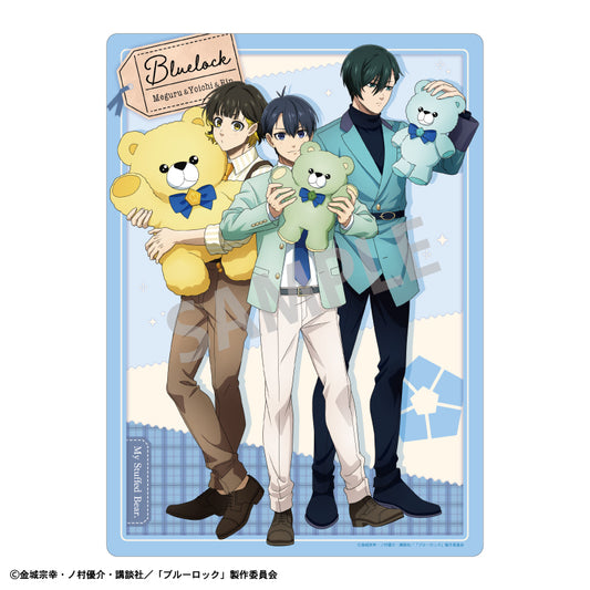 ブルーロック_下敷き_A_テディベア