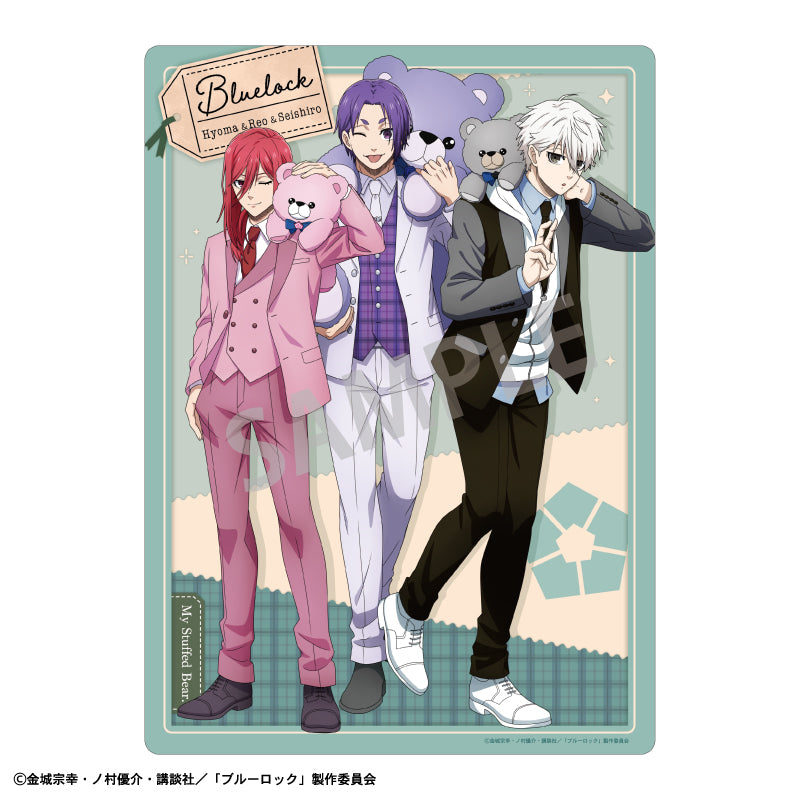 ブルーロック_下敷き_B_テディベア