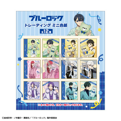 ブルーロック_トレーディングミニ色紙_テディベア【BOX】