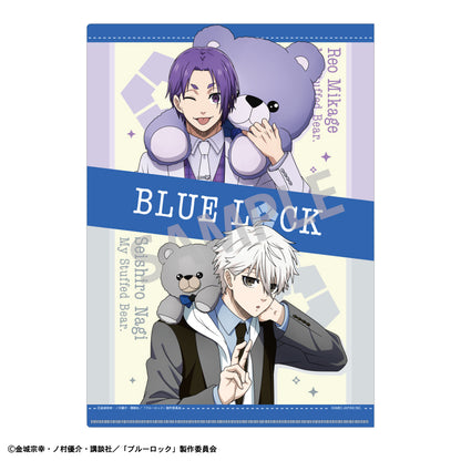 ブルーロック_A4シングルクリアファイル_凪 誠士郎＆御影 玲王_テディベア