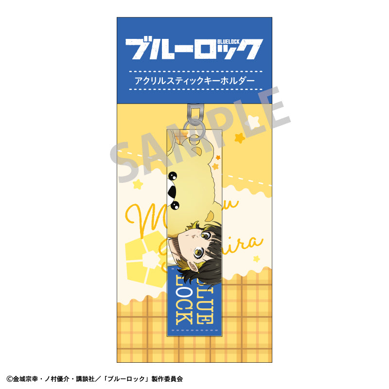 ブルーロック_アクリルスティックキーホルダー_蜂楽 廻_テディベア