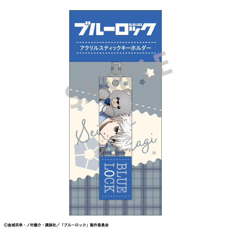 ブルーロック_アクリルスティックキーホルダー_凪 誠士郎_テディベア