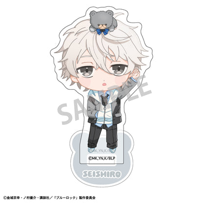 ブルーロック_ミニアクリルスタンド_凪 誠士郎_テディベア描き起こし