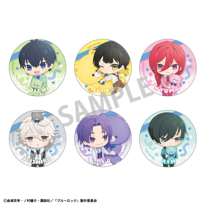 ブルーロック_トレーディング缶バッジ_テディベア描き起こし【BOX】