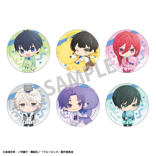 ブルーロック_トレーディング缶バッジ_テディベア描き起こし【BOX】