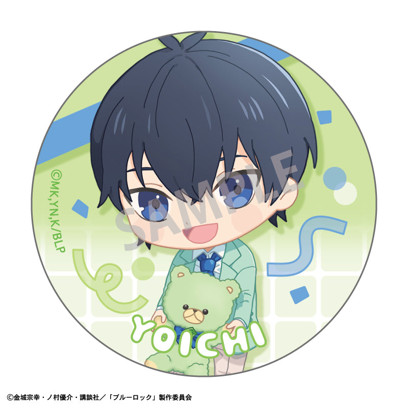 ブルーロック_トレーディング缶バッジ_テディベア描き起こし【BOX】