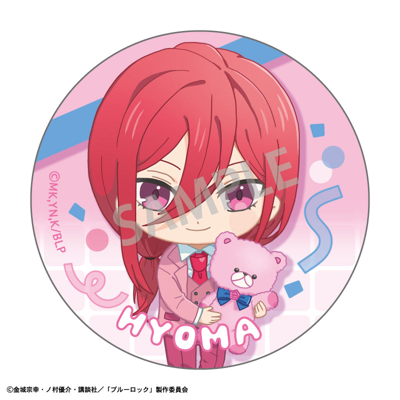 ブルーロック_トレーディング缶バッジ_テディベア描き起こし【BOX】