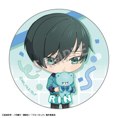 ブルーロック_トレーディング缶バッジ_テディベア描き起こし【BOX】