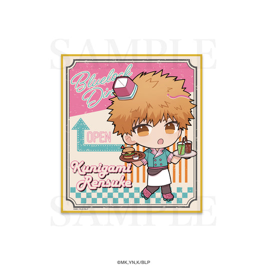 ブルーロック_BLUE LOCK DINERミニ色紙 / 國神錬介