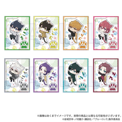 ブルーロック_ミニキャラスタンド ひっつきにゃんver.　糸師　凛