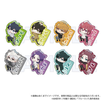 ブルーロック_ダイカットステッカー ひっつきにゃんver.　糸師　凛