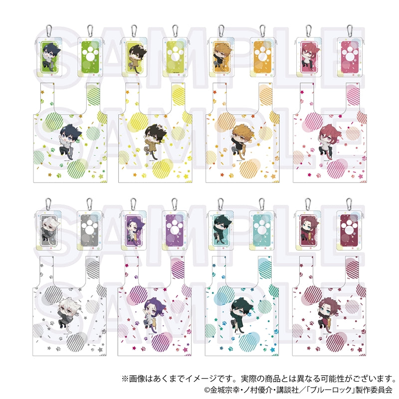 ブルーロック_収納ポーチ付きエコバッグ ひっつきにゃんver.　國神　錬介