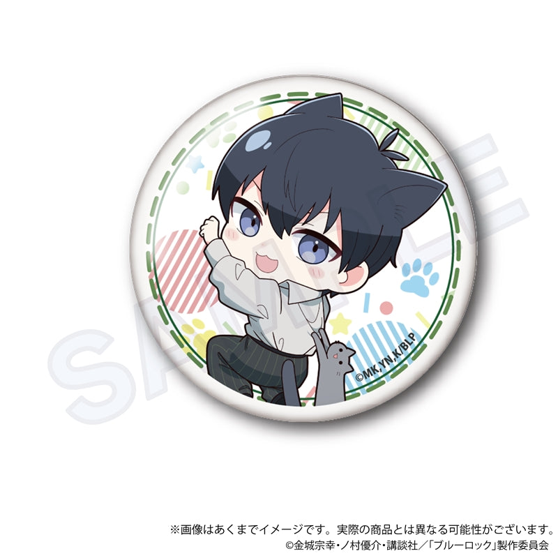 ブルーロック_トレーディング缶バッジ ひっつきにゃんver.【BOX】