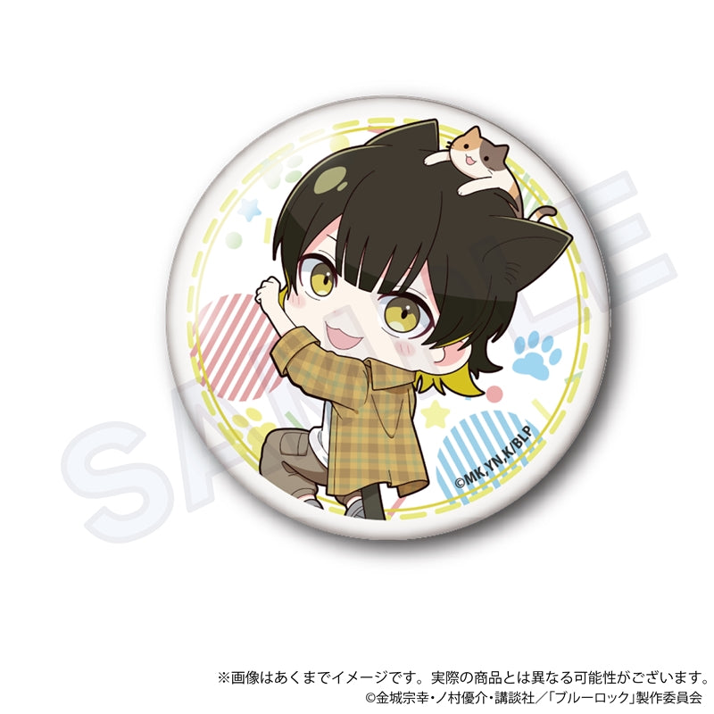 ブルーロック_トレーディング缶バッジ ひっつきにゃんver.【BOX】