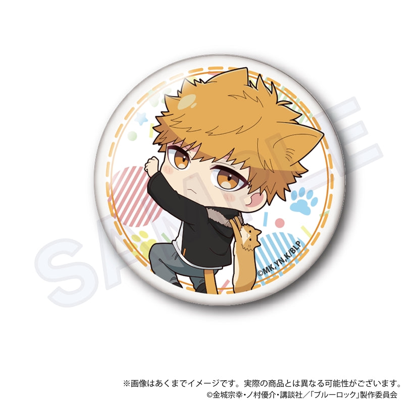 ブルーロック_トレーディング缶バッジ ひっつきにゃんver.【BOX】