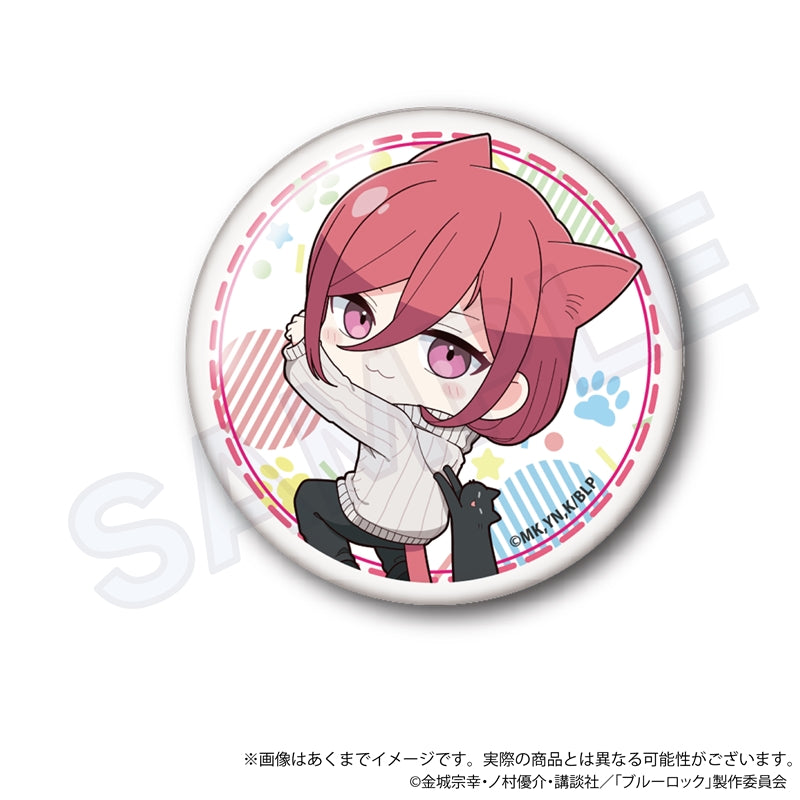 ブルーロック_トレーディング缶バッジ ひっつきにゃんver.【BOX】