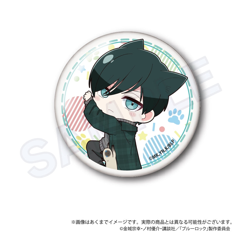 ブルーロック_トレーディング缶バッジ ひっつきにゃんver.【BOX】