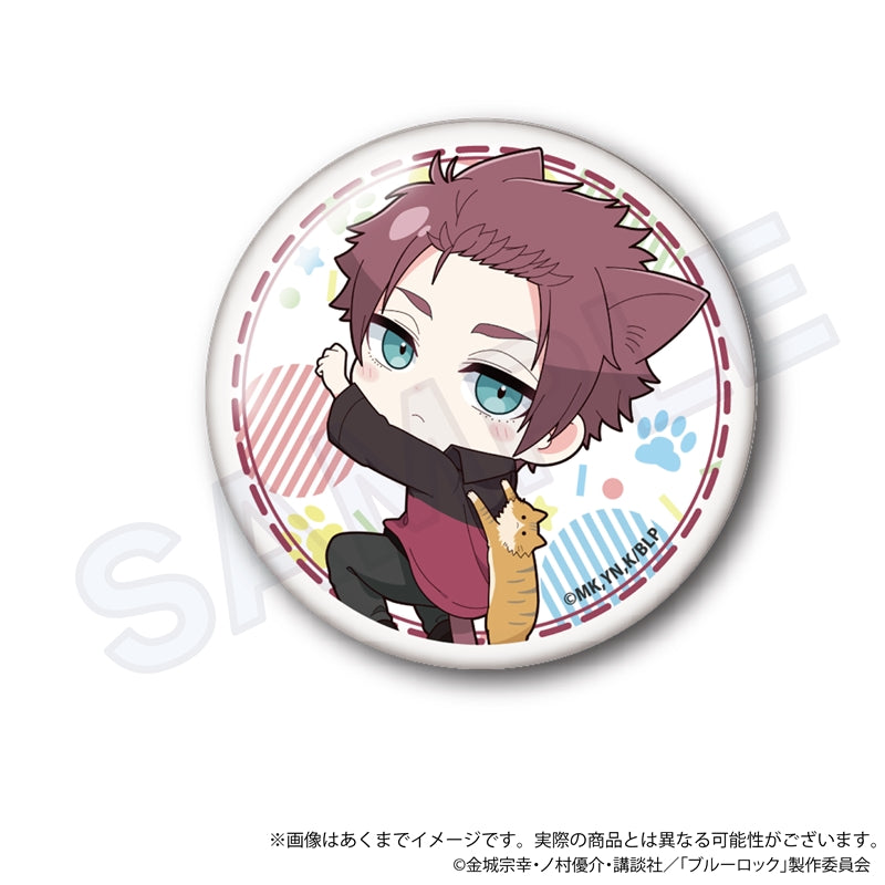 ブルーロック_トレーディング缶バッジ ひっつきにゃんver.【BOX】