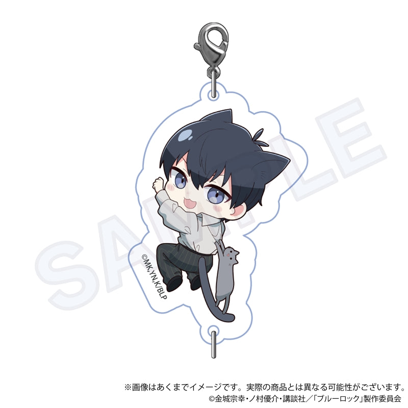 ブルーロック_トレーディングつながるチャーム ひっつきにゃんver.【BOX】