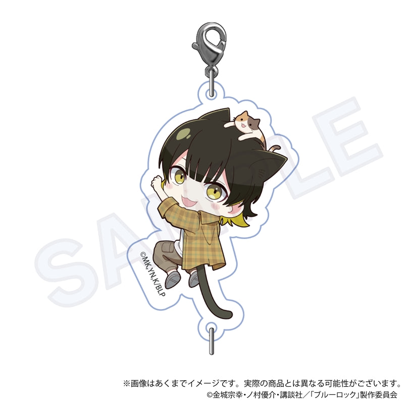ブルーロック_トレーディングつながるチャーム ひっつきにゃんver.【BOX】