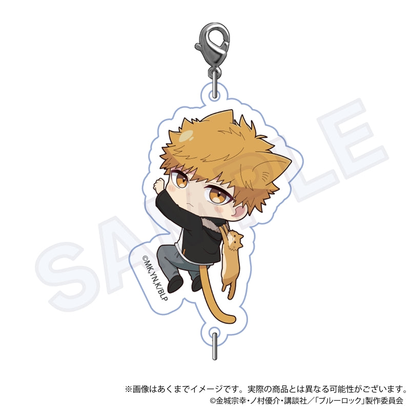 ブルーロック_トレーディングつながるチャーム ひっつきにゃんver.【BOX】