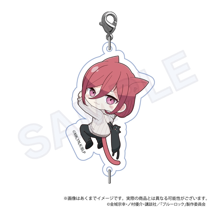 ブルーロック_トレーディングつながるチャーム ひっつきにゃんver.【BOX】