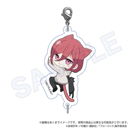 ブルーロック_トレーディングつながるチャーム ひっつきにゃんver.【BOX】